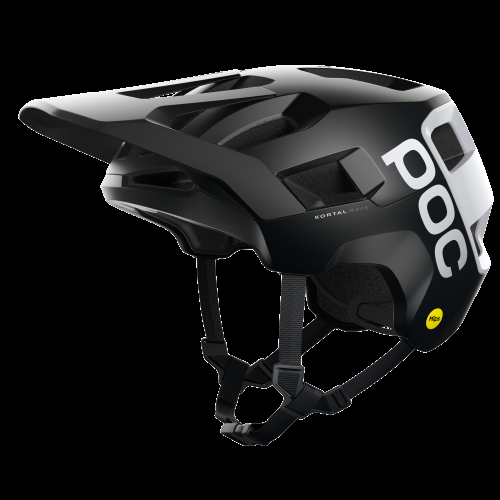 POC Kortal Race MIPS Fahrradhelm (Größe S, XS, Schwarz)