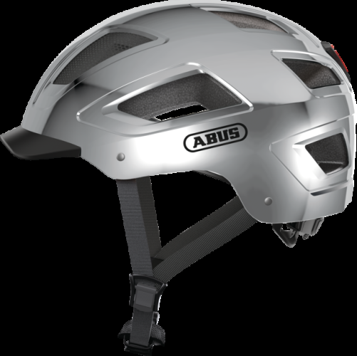 Abus Hyban 2.0 Velohelm silber
