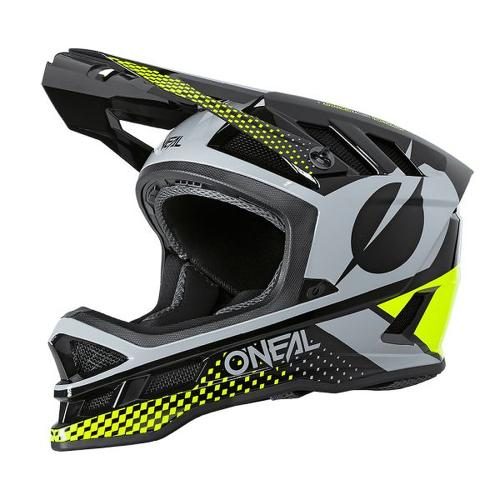 O'Neal Blade Polyacrylite Helm Delta black/neon yellow/gray 2021 L | 59-60cm Downhill Helme