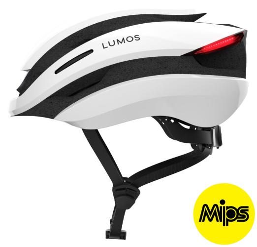 Lumos Ultra MIPS Velohelm weiss