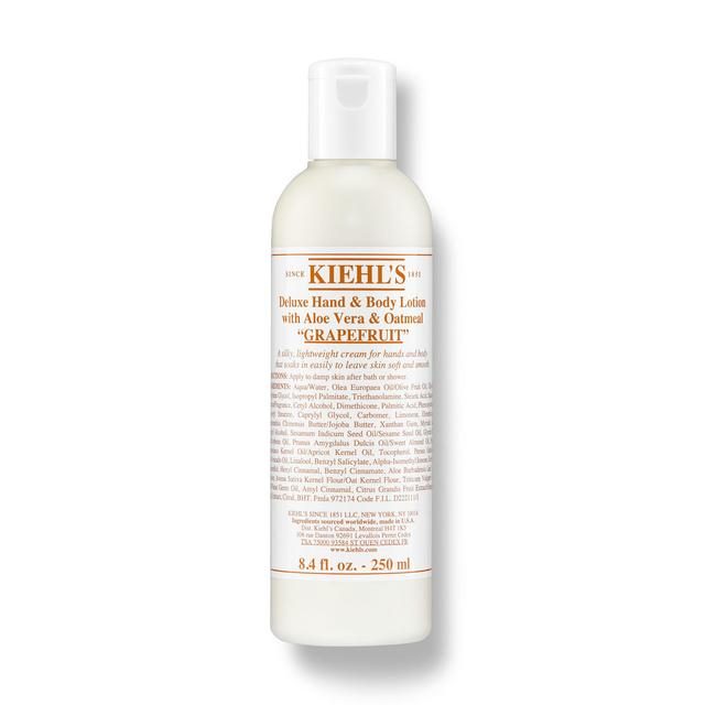 Kiehl's Kiehl's Deluxe Hand & Body Lotion with Aloe Vera & Oatmeal Grapefruit 250ml