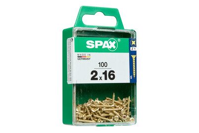 SPAX Holzschraube Senkkopf 2 x 16 mm