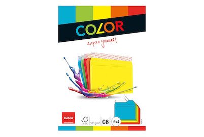 ELCO Couvert Color C6 74634.00 100g, 5-farbig 5x4 Stück
