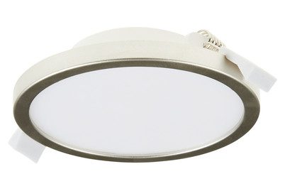 Paulmann Areo 92947 LED-Einbaupanel EEK: LED (A++ - E) 8 W Warm-Weiß Nickel (matt)