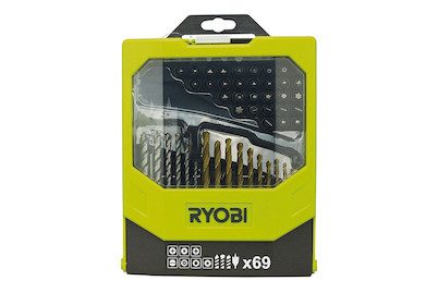 Bohrer- und Bit-Sortiment Ryobi RAK69MIX 5132002687