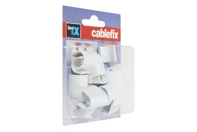 cablefix 3220_weiß Kabelkanal Stoß-Stellenverbindung 10 St. Weiß