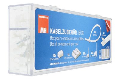 Max Hauri AG 112602 Kabelhalter-Sortimentsbox 1 St.