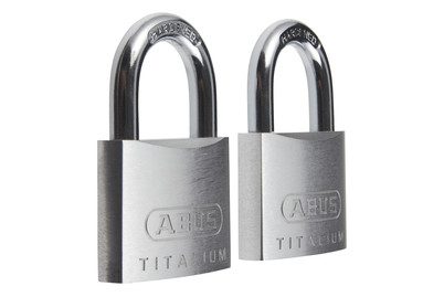 ABUS Vorhängeschloss TITALIUM 726TI/40 TWINS