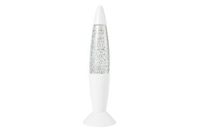 LED-Lavaleuchte Glitter