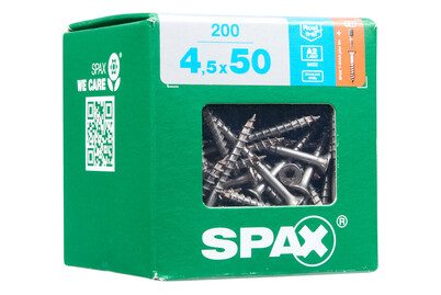 SPAX A2 rostfrei TRX 4,5 x 50 mm