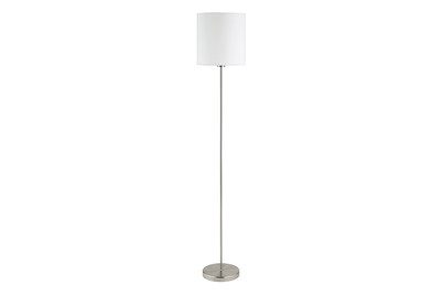 Eglo - Stehlampe Pasteri - Weiss und Silber