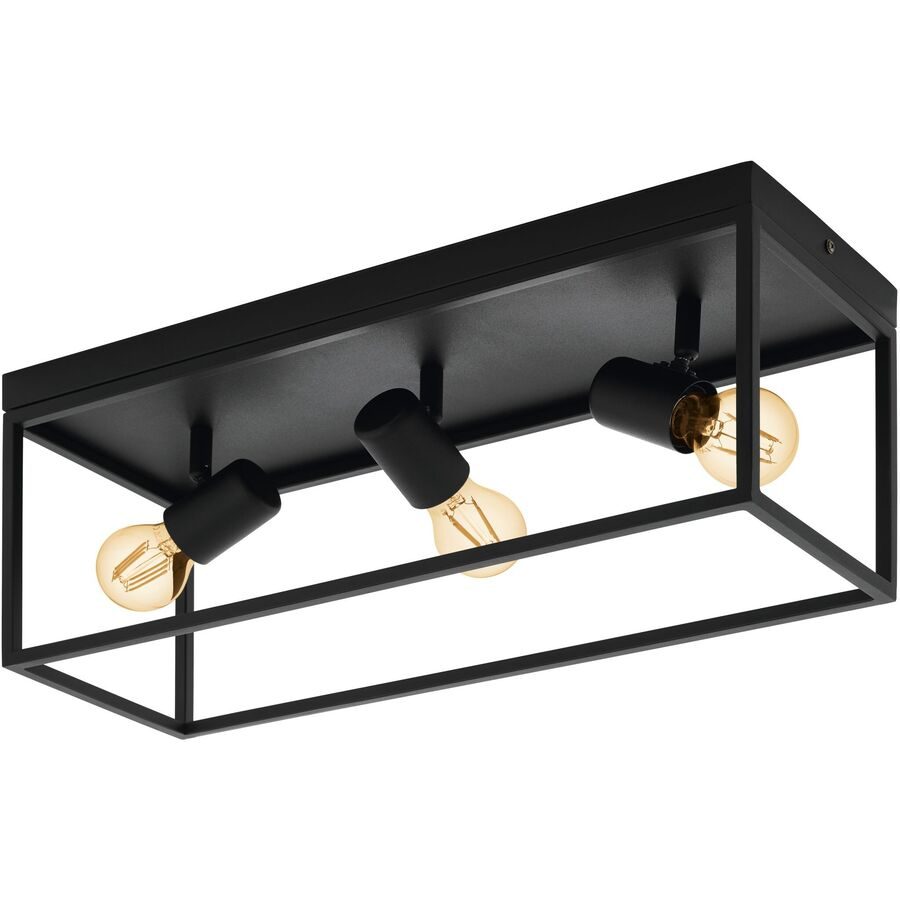 Deckenlampe Silentina dreiflammig, 54x18cm