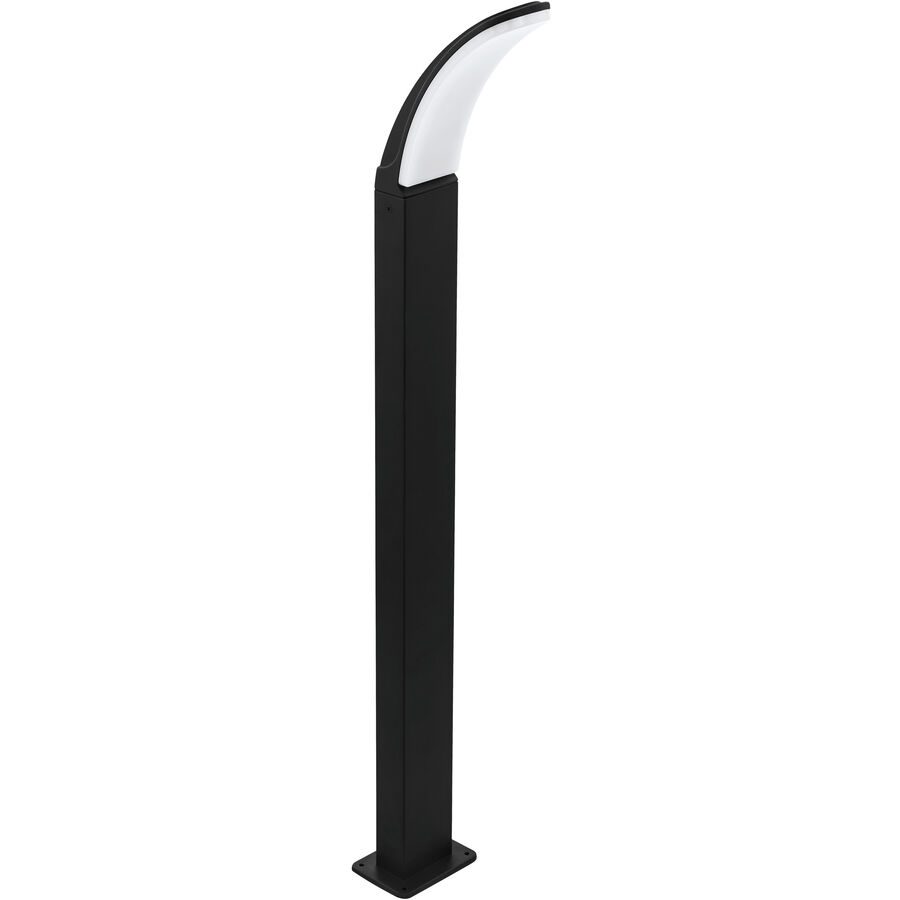 LED-Wegelampe Fiumicino in gebogener Form