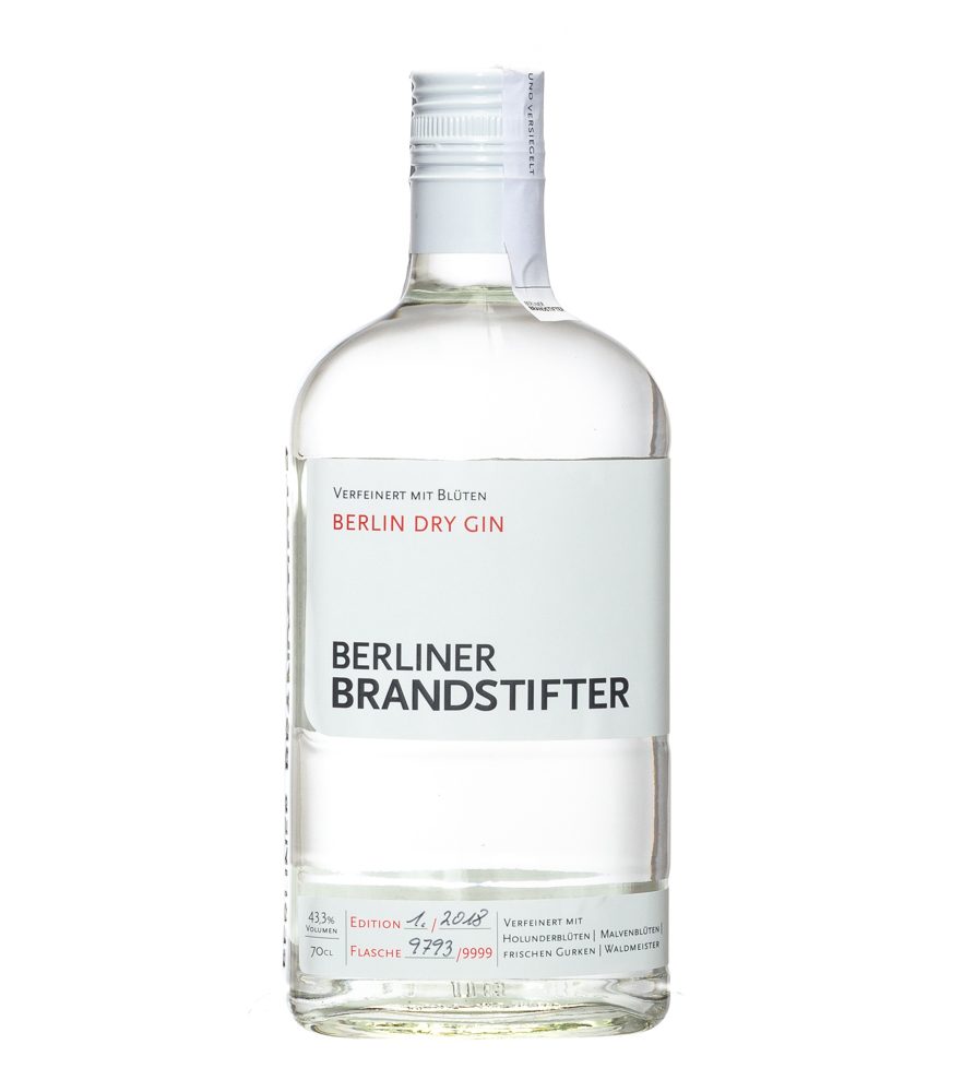 BERLINER BRANDSTIFTER Dry Gin 70 cl / 43.3 % Deutschland