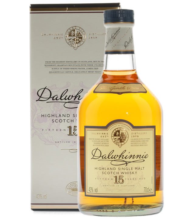 DALWHINNIE 15 Years Highland Scotch Whisky 70 cl / 43 % Schottland
