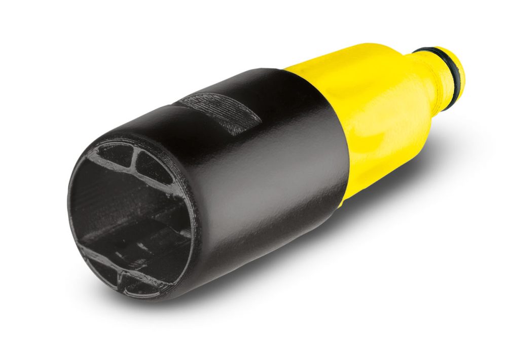 Kaercher 2.640-732.0 - Adapter für Gartenschlauchanschluss (Schwarz/Gelb)