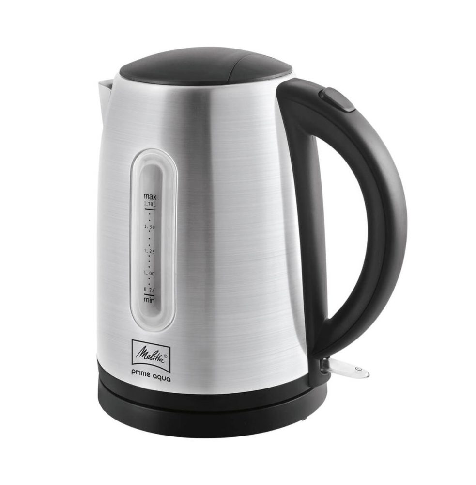 Melitta Prime Aqua - Wasserkocher (Edelstahl/Schwarz)