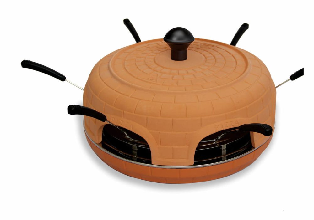 Ohmex Piz-1600 - Ofen für Mini-Pizzas (Ton/Schwarz)