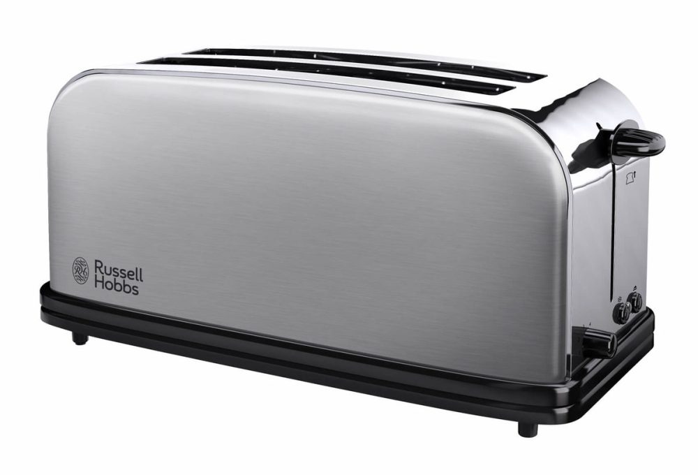 Russell Hobbs 23610-56 Oxford - Toaster (Edelstahl/Schwarz)