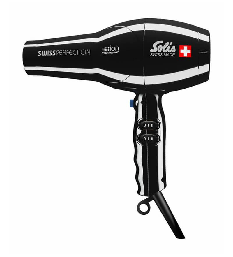 Solis Swiss Perfection Type 440 - Haartrockner (Schwarz)