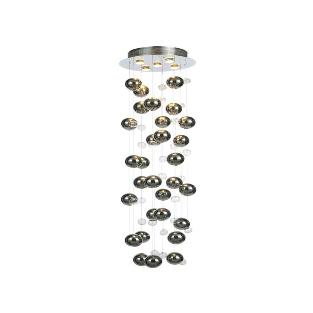 Hängeleuchte Wakusei LED 45 cm chrom