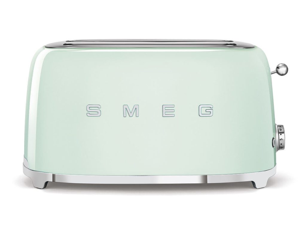 SMEG 50's Retro Style Langschlitztoaster 2 Scheiben pastellgrün