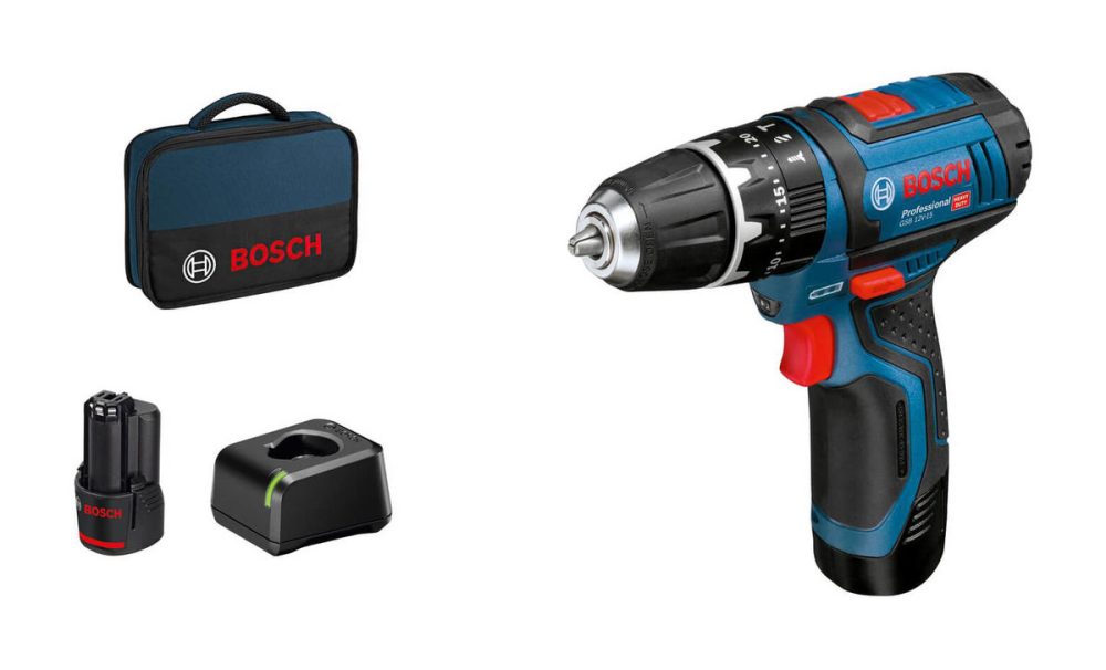 Bosch Professional Akku-Schlagbohrschrauber 12 V Li-Ion