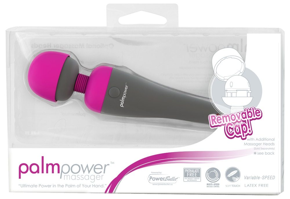 Massagestab „Palm Power“, 19,5 cm, mit Multispeed-Vibration
