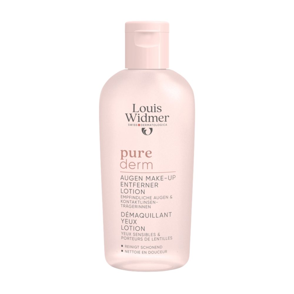 Louis Widmer Purederm Augen Make-Up Entferner Lotion 100 ml