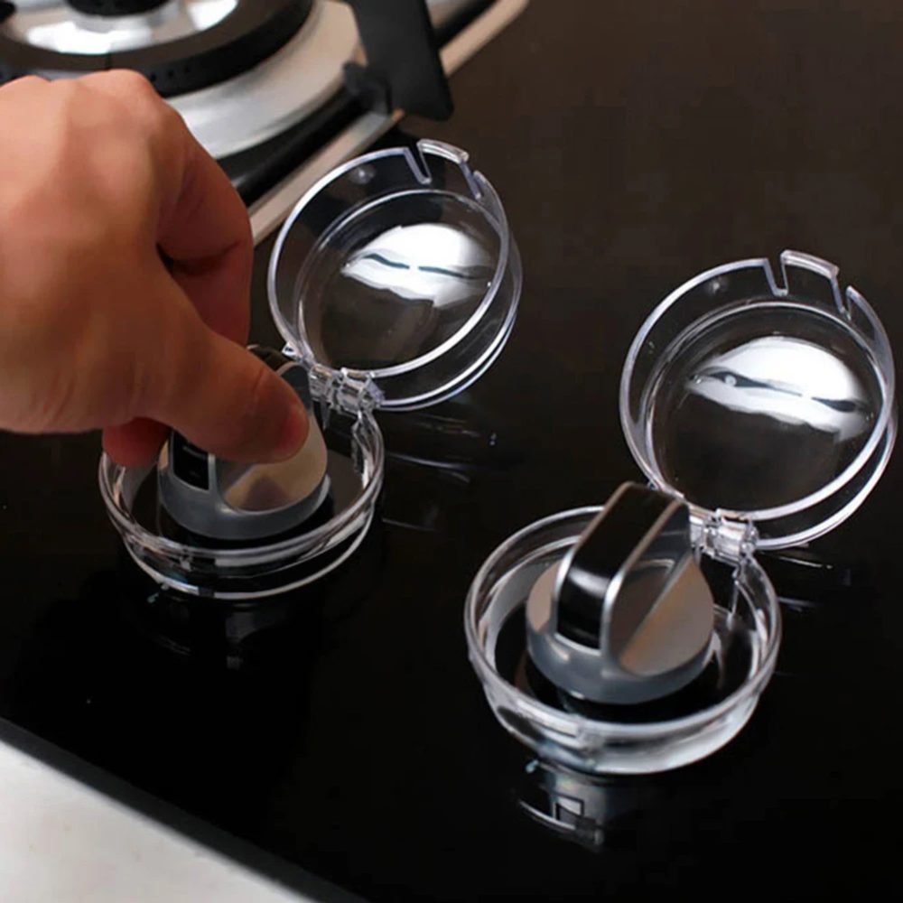 Gas stove switch cover gas knob protective cover baby child protection safety supplies to prevent baby open switch