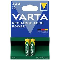 RECHARGE Power Micro (AAA) NiMH Akku mit 800mAh - 2 Stück