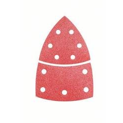 Bosch Accessories 2608607409 Multischleifpapier mit Klett, gelocht Körnung 120 (L x B) 102 mm x 62.93 mm 10 St.