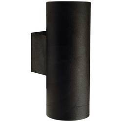 Tin Maxi Double Außenwandleuchte schwarz