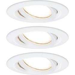 Paulmann Nova Plus 3er LED-Spot rund weiß