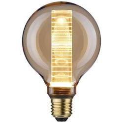LED-Globelampe E27 4W G95 Innenkolben Ringmuster
