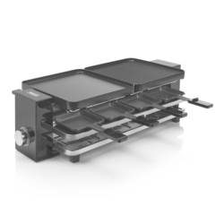 Princess 01.162925.01.001 Raclette Antihaftbeschichtung, 6 Pfännchen Schwarz