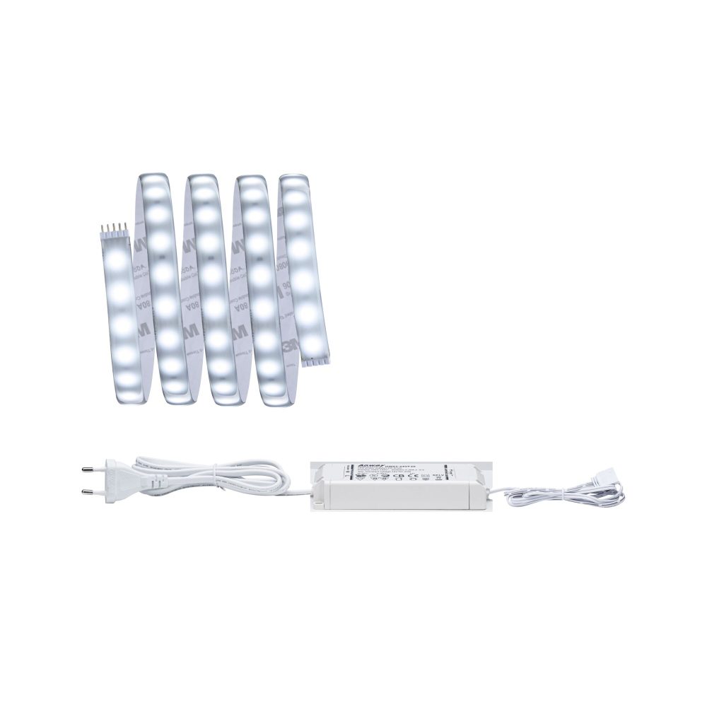 Paulmann MaxLED 500 70667 LED-Streifen-Basisset EEK: LED (A++ - E) mit Stecker 24 V 150 cm Tageslicht-Weiß