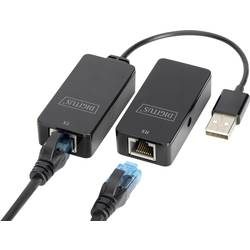 Digitus USB 2.0, Computer, Maus, Netzwerk, Notebook, Tastatur/Maus Adapter [1x USB 2.0 Buchse A, USB 2.0 Stecker A - 2x