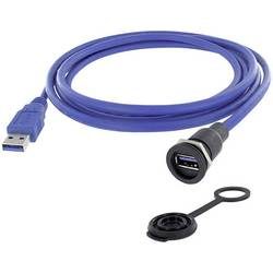 USB 3.0 Typ A Chassisbuchse, Einbau M16 encitech Inhalt: 1 St.
