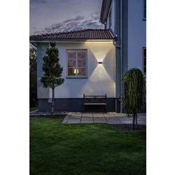 LED-Außenwandlampe Chieri mit effektvollem Licht