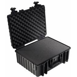 B & W Outdoor Koffer outdoor.cases Typ 6000 32.6 l (B x H x T) 510 x 215 x 419 mm Schwarz 6000/B/SI