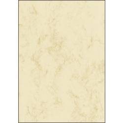 Motivpapier Sigel DP181 Marmor DIN A4 90 g/m² Beige 25 Blatt