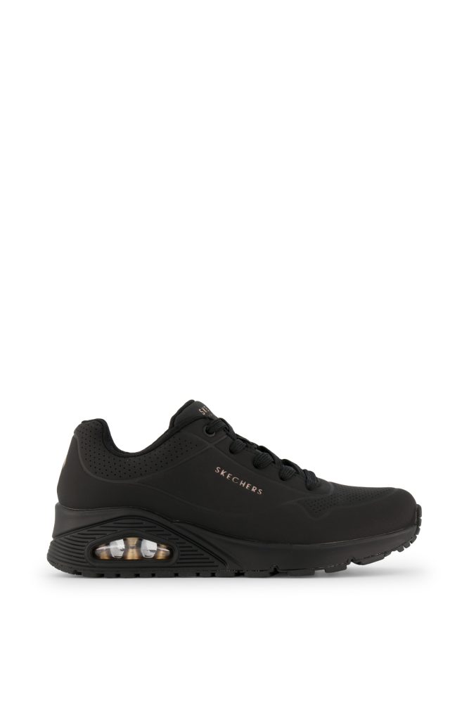 Skechers Uno Stand On Air Damen Sneaker Schwarz