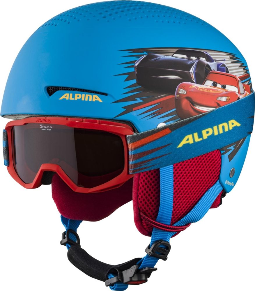 Zupo Disney Jungen Skihelm + Brille