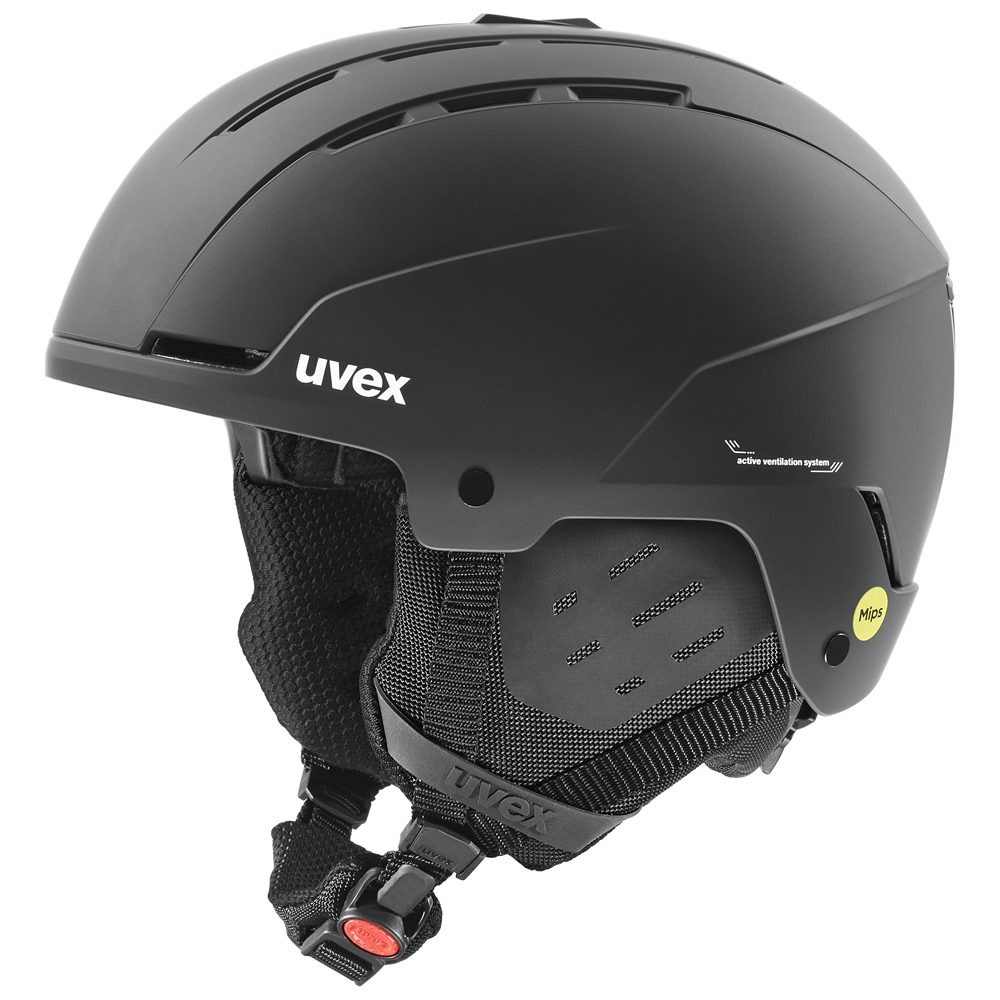 Uvex stance Mips Skihelm schwarz
