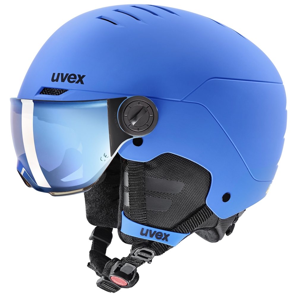 Uvex Kinder Rocket Visierhelm (Blau)