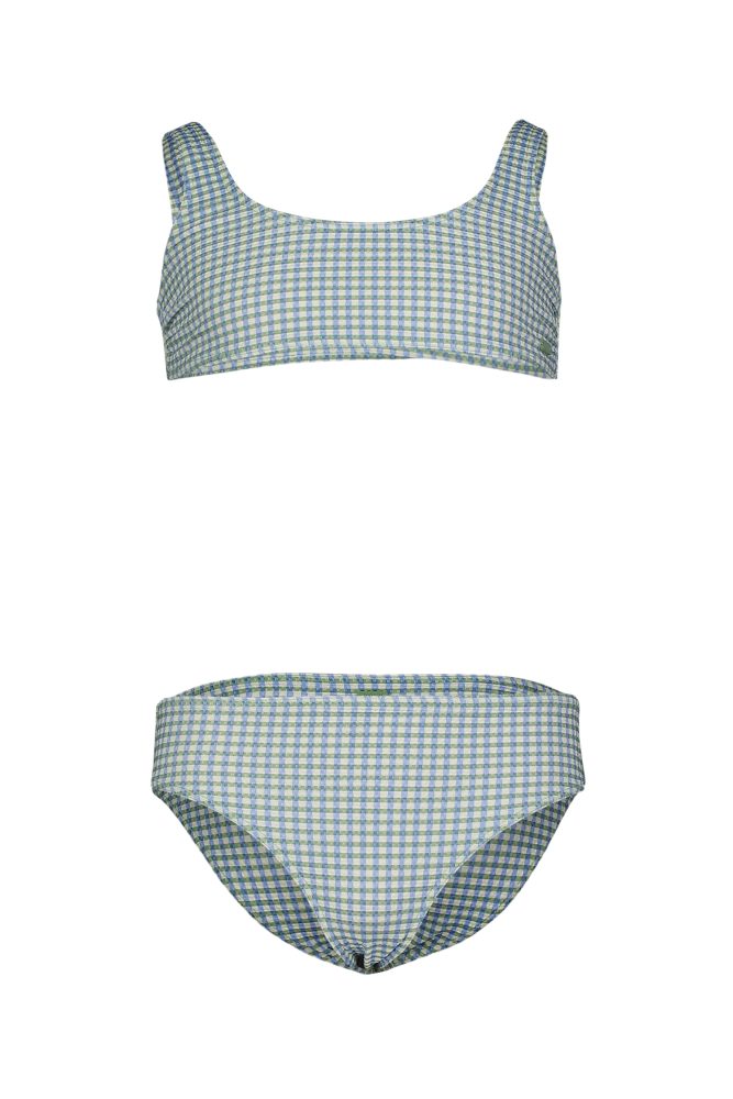 Gingham Bralette Mädchen Bikini