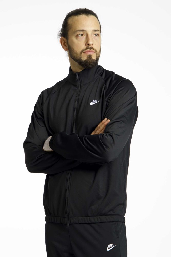 Nike Windrunner Herren Trainingsanzug Schwarz, Herren, Größe: XL