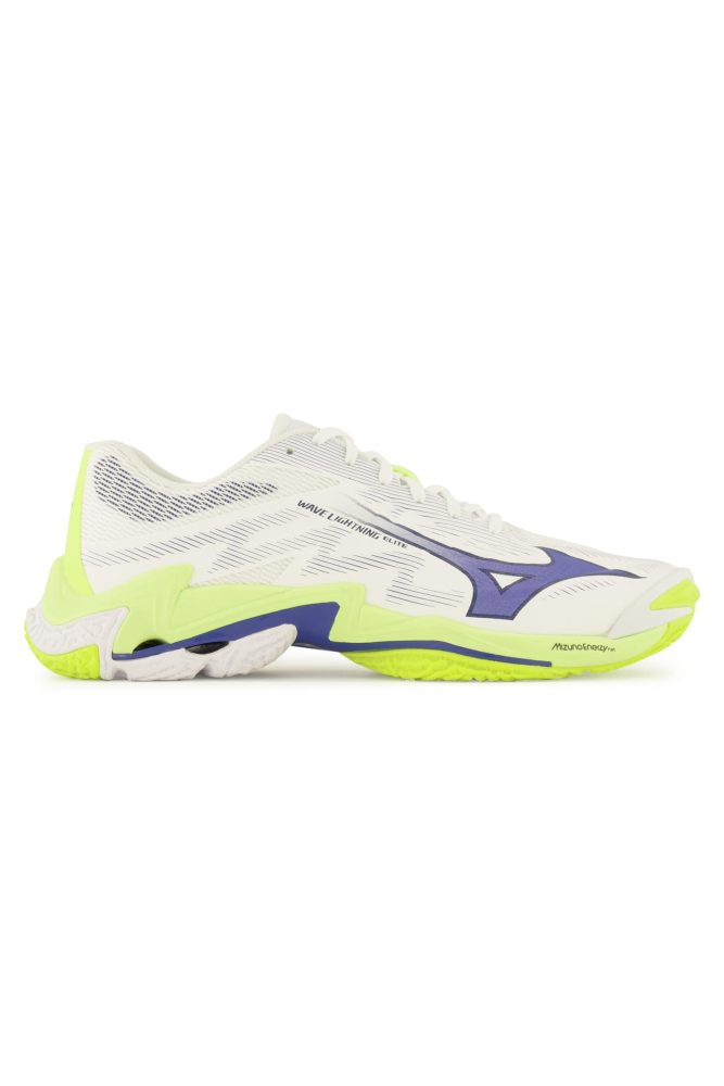 Mizuno Wave Lightning Elite Herren Hallenschuh Grau, Herren, Größe: 7 1/2