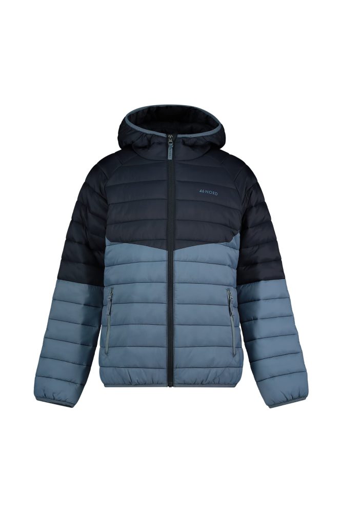 46 NORD Kinder Steppjacke Blau, , Größe: 140